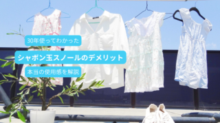 シャボン玉スノールのデメリットを30年使用した保育士が解説する洗濯洗剤レビューのアイキャッチ画像